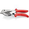 94 35 215 Mitre Shears for plastic and rubber sections with plastic grips chrome-plated 215 mm